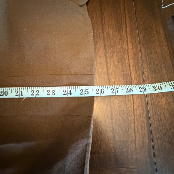 Talbots Chocolate Wool Blend Lined Blazer, Size 16 - Picture 10 of 14